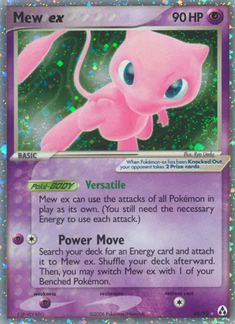 Mew ex [Versatile | Power Move]