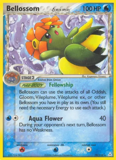 Bellossom δ Delta Species [Fellowship | Aqua Flower]