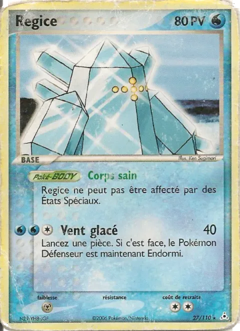 Regice [Clear Body | Icy Wind]