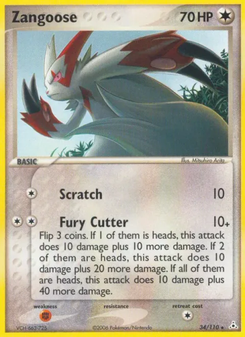 Zangoose [Scratch | Fury Cutter]