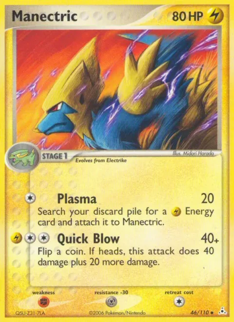 Manectric [Plasma | Quick Blow]
