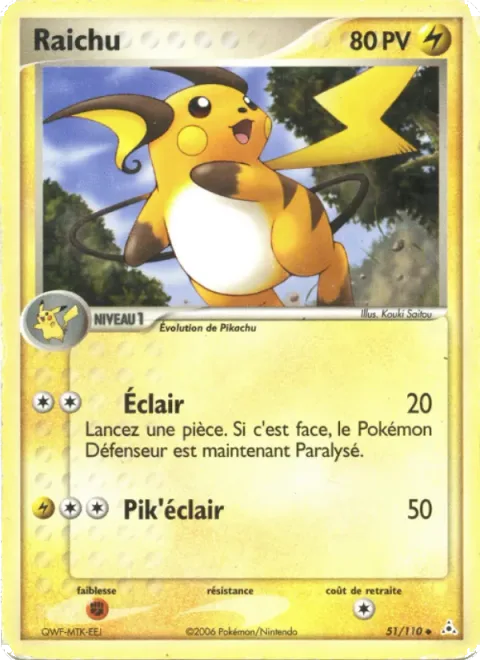 Raichu [Thundershock | Pika Bolt]