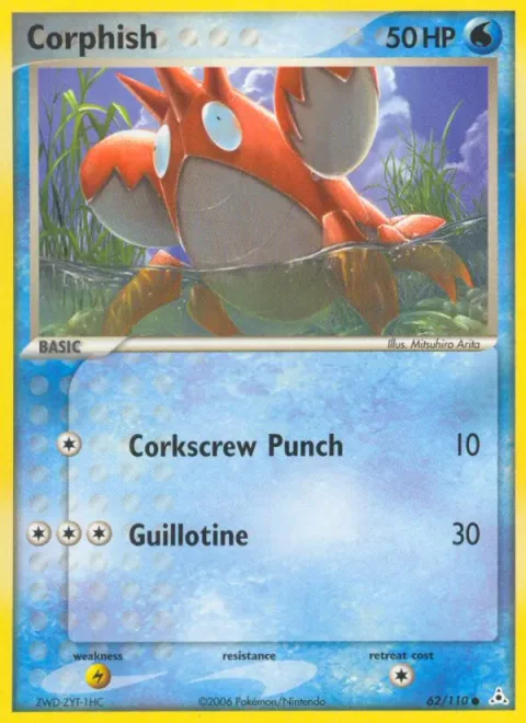 Corphish [Corkscrew Punch | Guillotine]