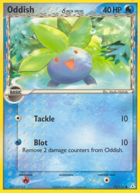 Oddish δ Delta Species [Tackle | Blot]