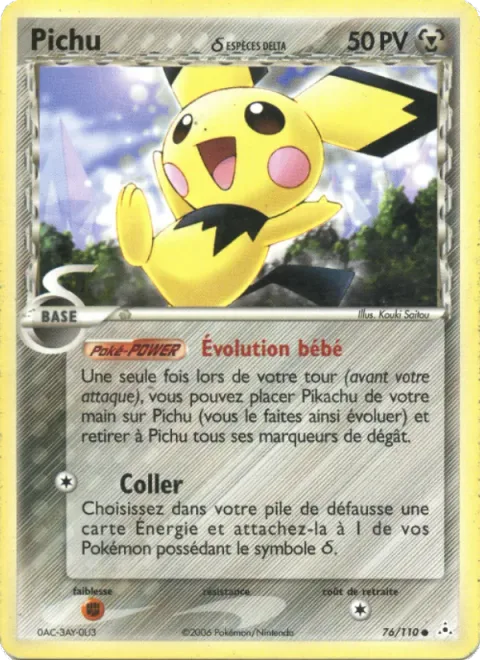 Pichu δ Delta Species [Baby Evolution | Paste]