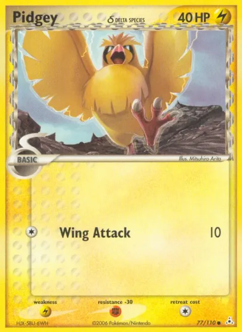 Pidgey δ Delta Species [Wing Attack]