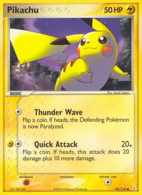Pikachu [Thunder Wave | Quick Attack]