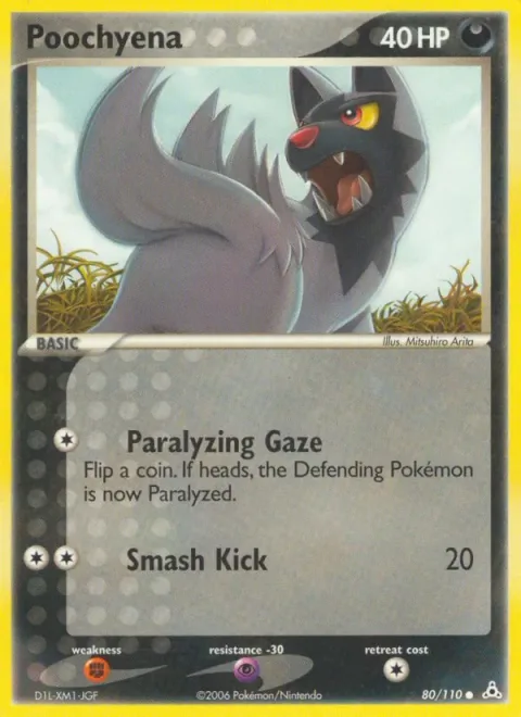 Poochyena [Paralyzing Gaze | Smash Kick]