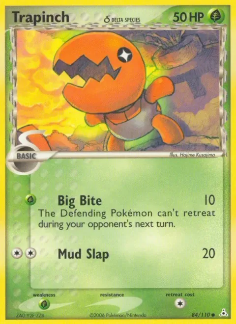 Trapinch δ Delta Species [Big Bite | Mud Slap]