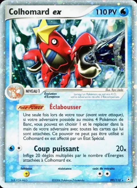Crawdaunt ex [Splash Back | Power Blow]