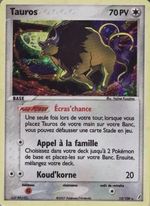 Tauros [Crush Chance | Call for Family | Horn Attack]