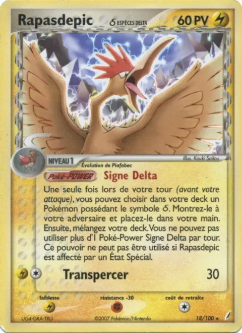 Fearow δ Delta Species [Delta Sign | Pierce]