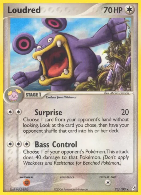 Loudred [Surprise | Bass Control]