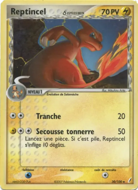 Charmeleon δ Delta Species [Slash | Thunder Jolt]