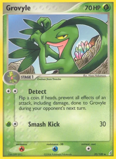 Grovyle [Detect | Smash Kick]