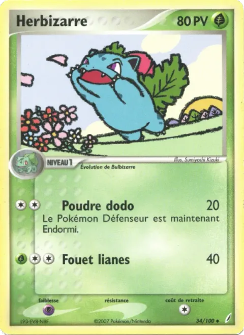 Ivysaur [Sleep Powder | Vine Whip]