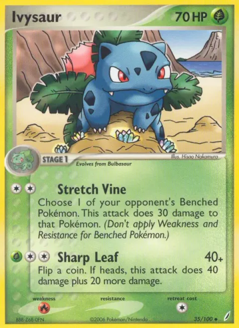 Ivysaur [Stretch Vine | Sharp Leaf]