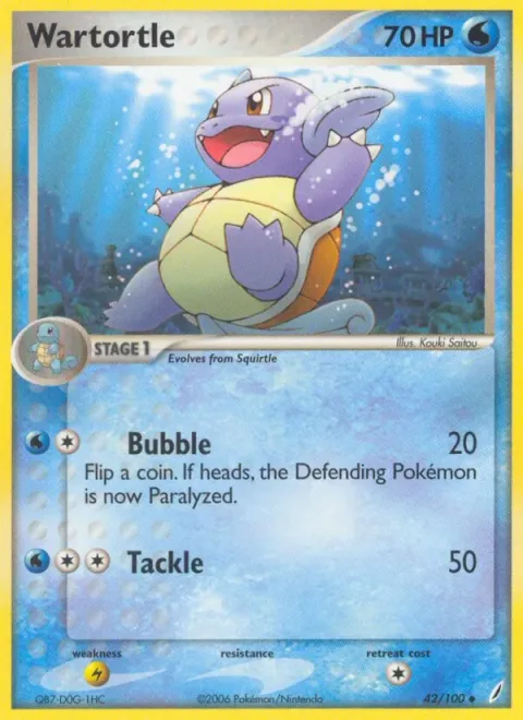 Wartortle [Bubble | Tackle]