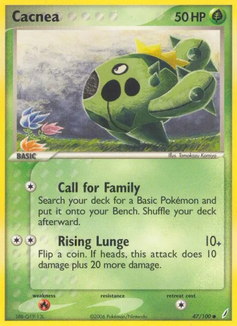 Cacnea [Call for Family | Rising Lunge]