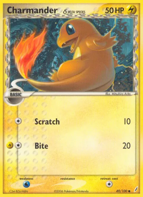 Charmander δ Delta Species [Scratch | Bite]