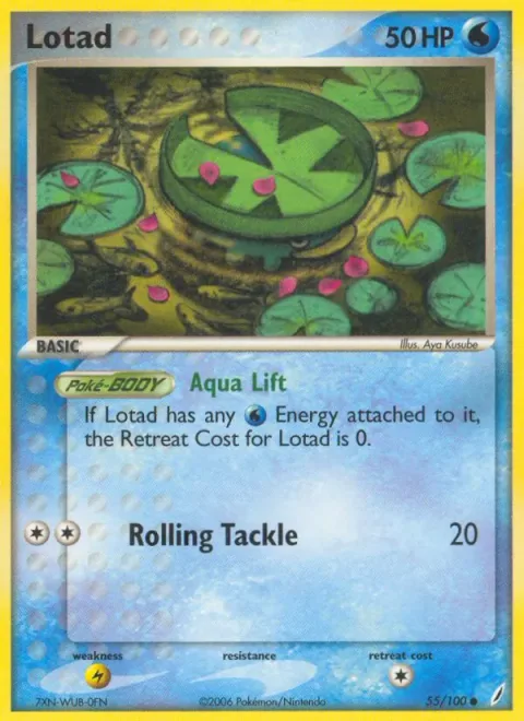 Lotad [Aqua Lift | Rolling Tackle]