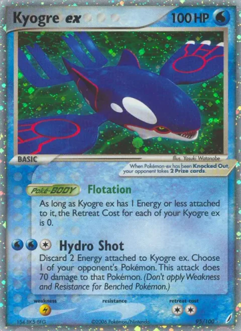 Kyogre ex [Flotation | Hydro Shot]