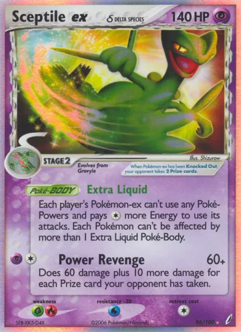 Sceptile ex δ Delta Species [Extra Liquid | Power Revenge]
