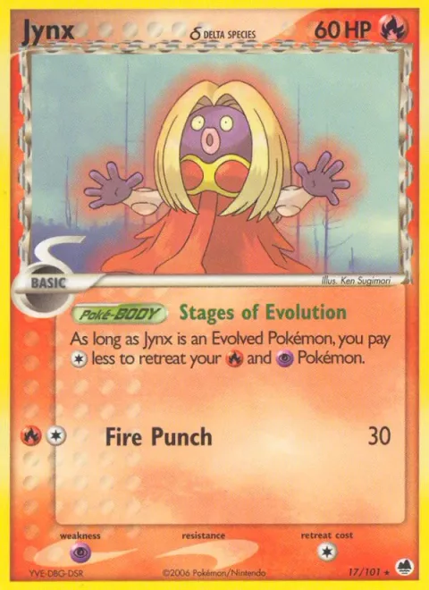 Jynx δ Delta Species [Stages of Evolution | Fire Punch]