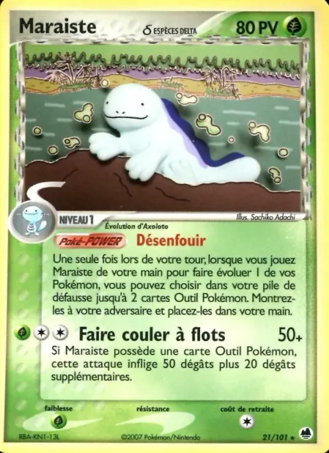 Quagsire δ Delta Species [Dig Up | Pump Out]