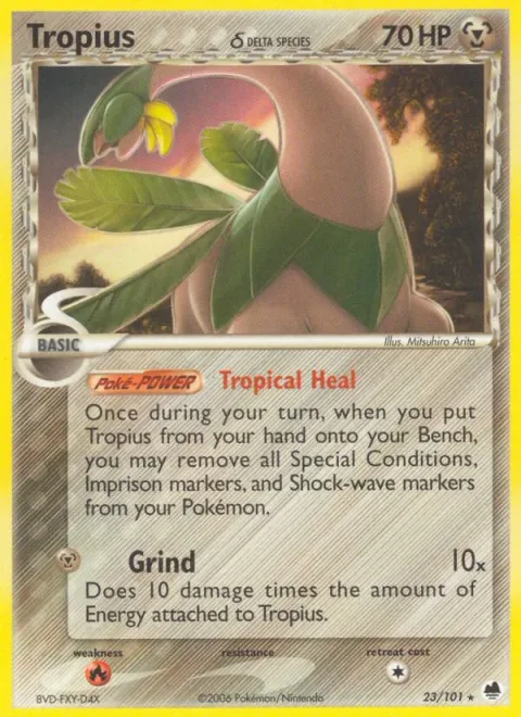 Tropius δ Delta Species [Tropical Heal | Grind]