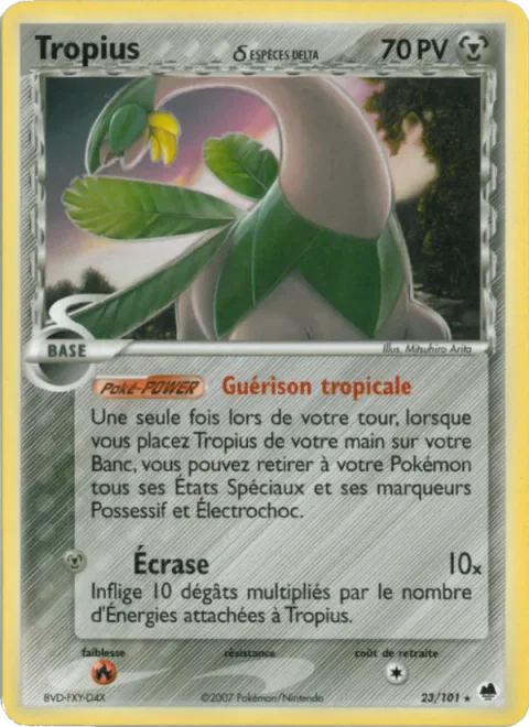 Tropius δ Delta Species [Tropical Heal | Grind]