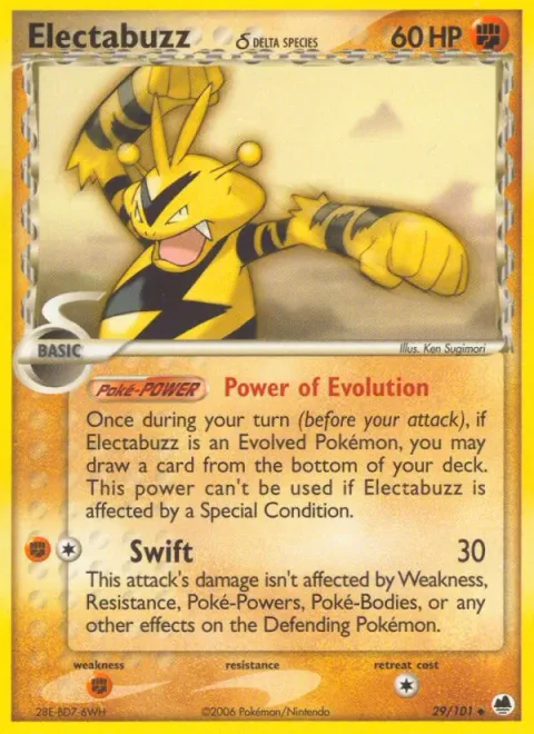 Electabuzz δ Delta Species [Power of Evolution | Swift]