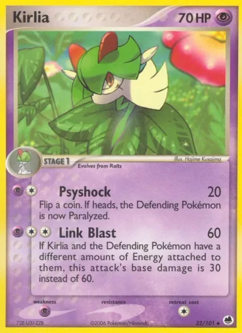 Kirlia [Psyshock | Link Blast]