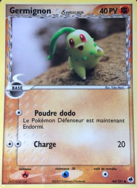 Chikorita δ Delta Species [Sleep Powder | Tackle]