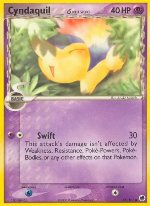 Cyndaquil δ Delta Species [Swift]