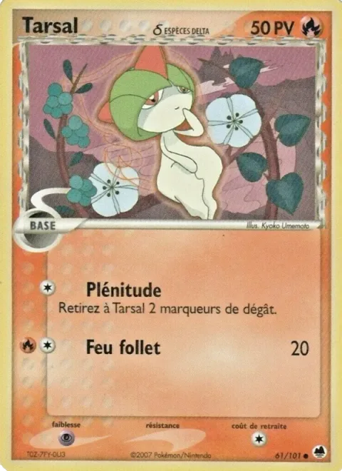 Ralts δ Delta Species [Calm Mind | Will-o'-the-wisp]