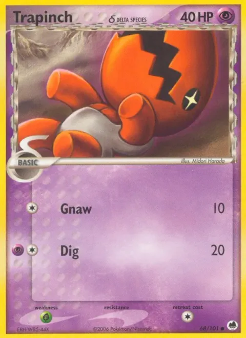 Trapinch δ Delta Species [Gnaw | Dig]