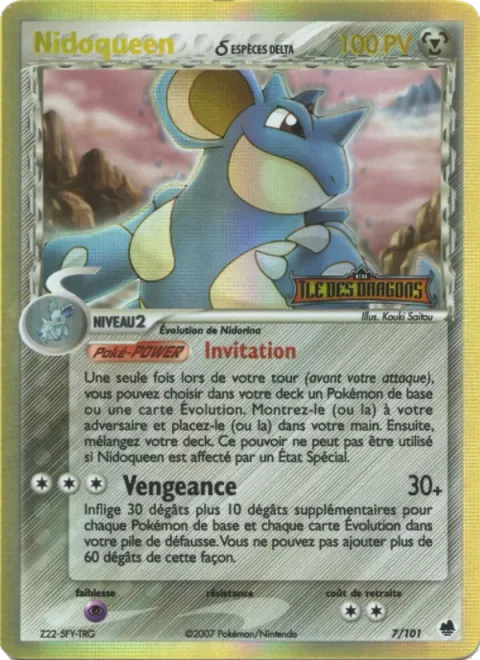 Nidoqueen δ Delta Species [Invitation | Vengeance]
