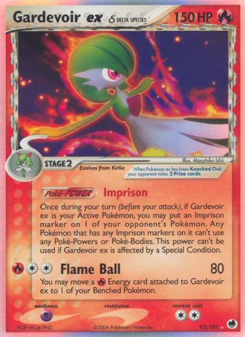 Gardevoir ex δ Delta Species [Imprison | Flame Ball]