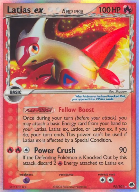 Latias ex δ Delta Species [Fellow Boost | Power Crush]