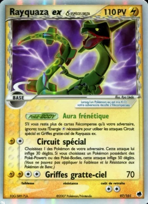 Rayquaza ex δ Delta Species [Rage Aura | Special Circuit | Sky-high Claws]