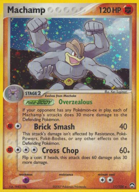 Machamp [Overzealous | Brick Smash | Cross Chop]