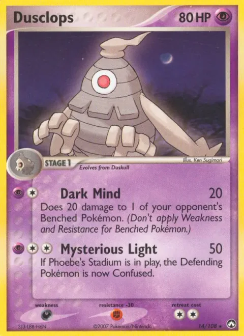 Dusclops [Dark Mind | Mysterious Light]