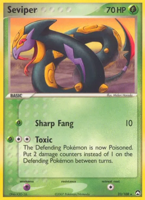 Seviper [Sharp Fang | Toxic]