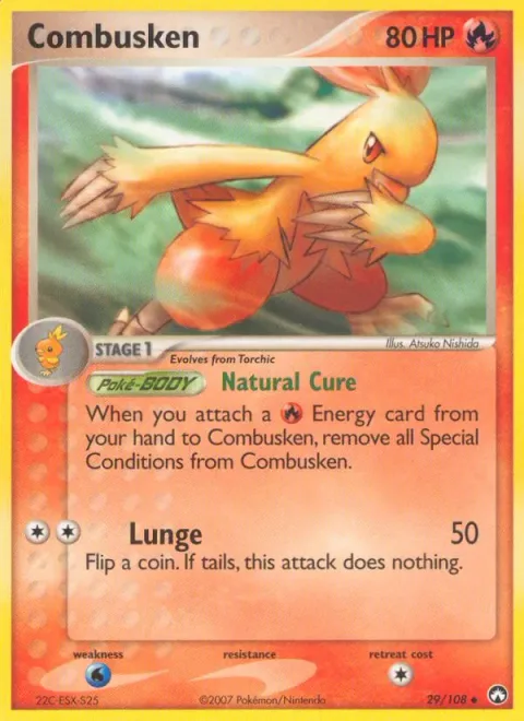 Combusken [Natural Cure | Lunge]