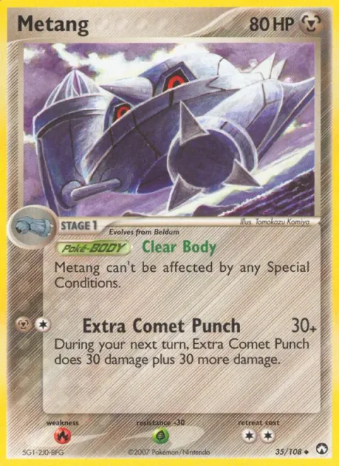 Metang [Clear Body | Extra Comet Punch]