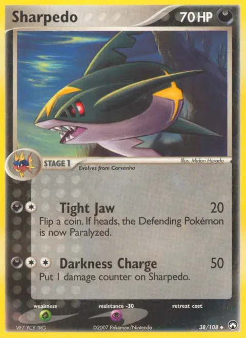 Sharpedo [Tight Jaw | Darkness Charge]