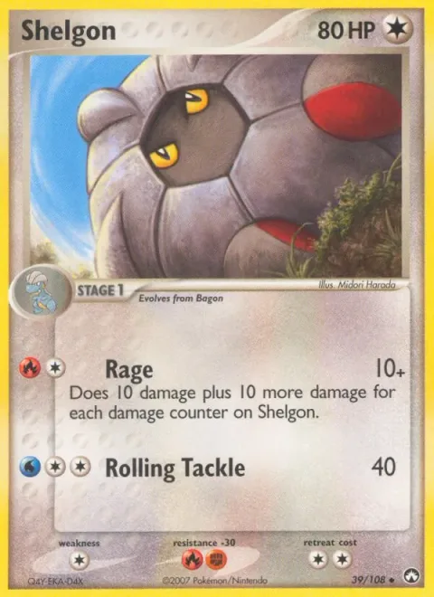 Shelgon [Rage | Rolling Tackle]