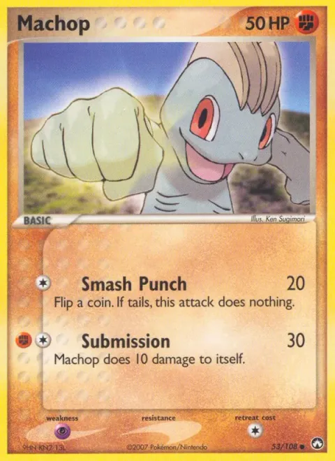 Machop [Smash Punch | Submission]