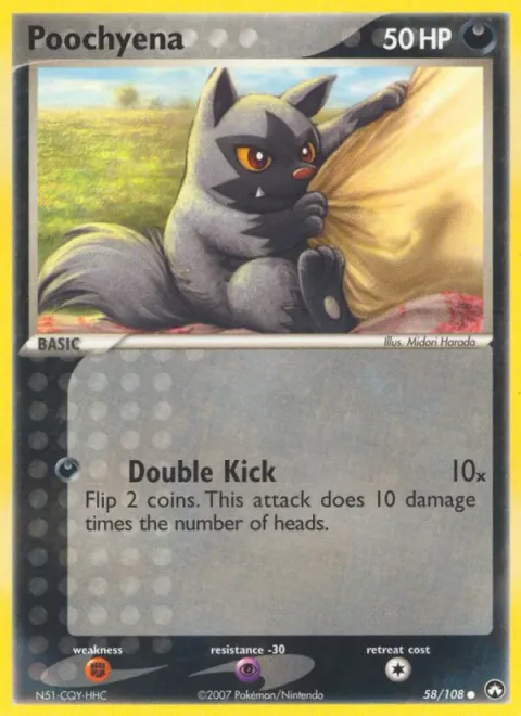 Poochyena [Double Kick]